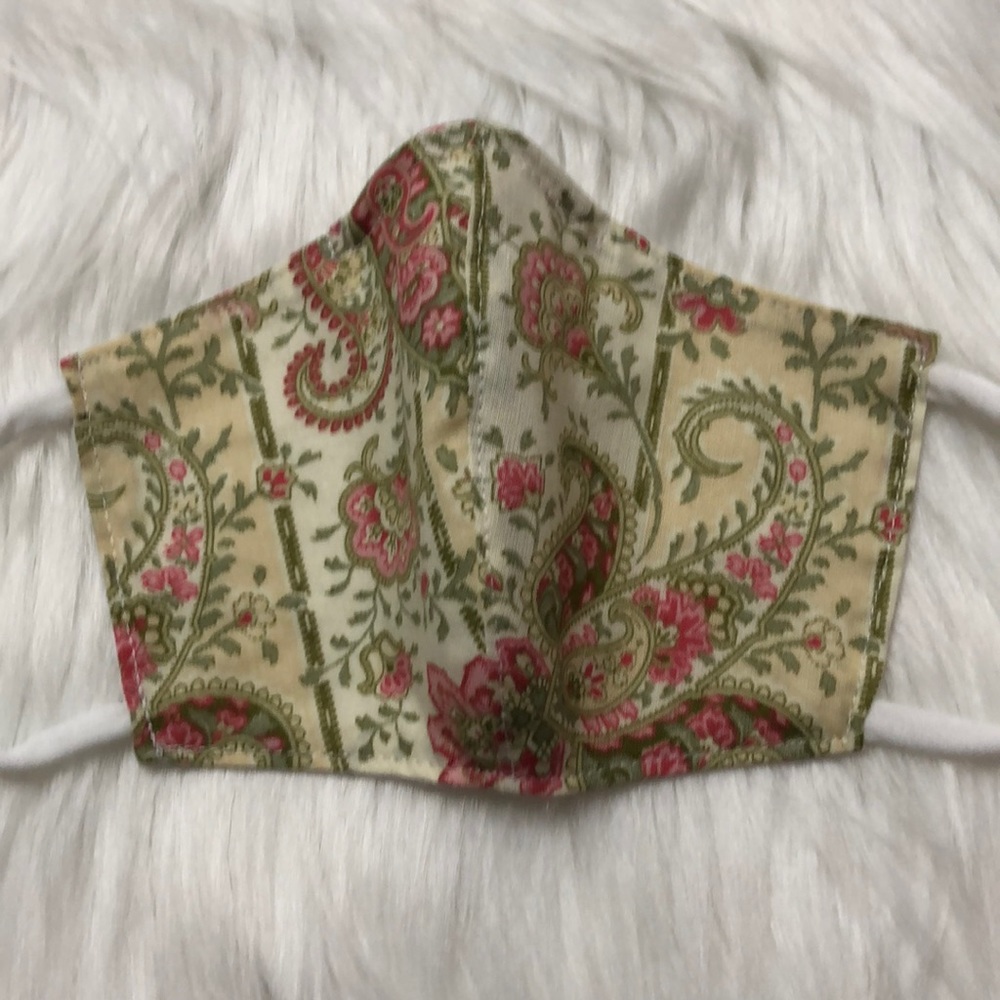 Women’s paisley face mask